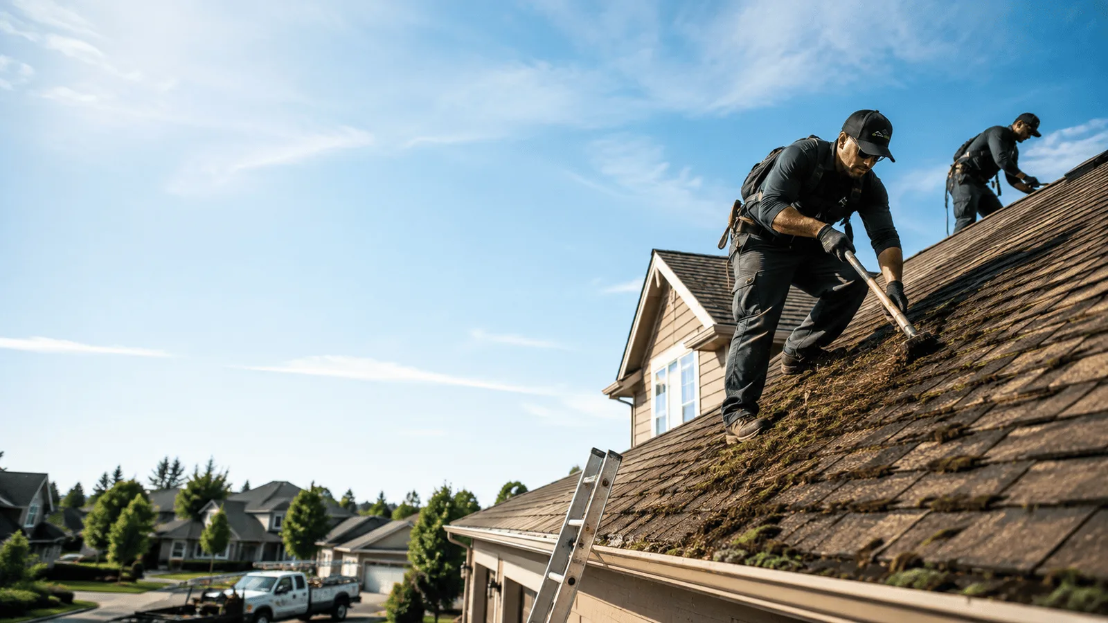 Roof Moss Removal in Braintree, MA near me